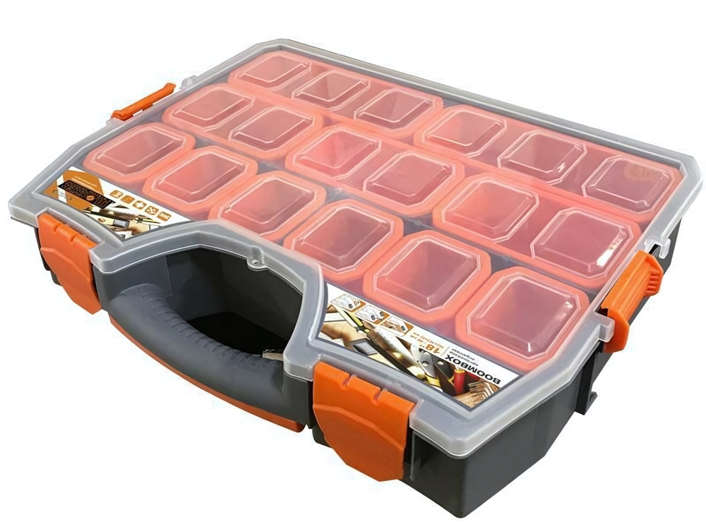 Органайзер 46см 18" Boombox серо-свинцовый/оранжевый