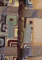 Гобеленовая сумка Квадраты (39х39х12)