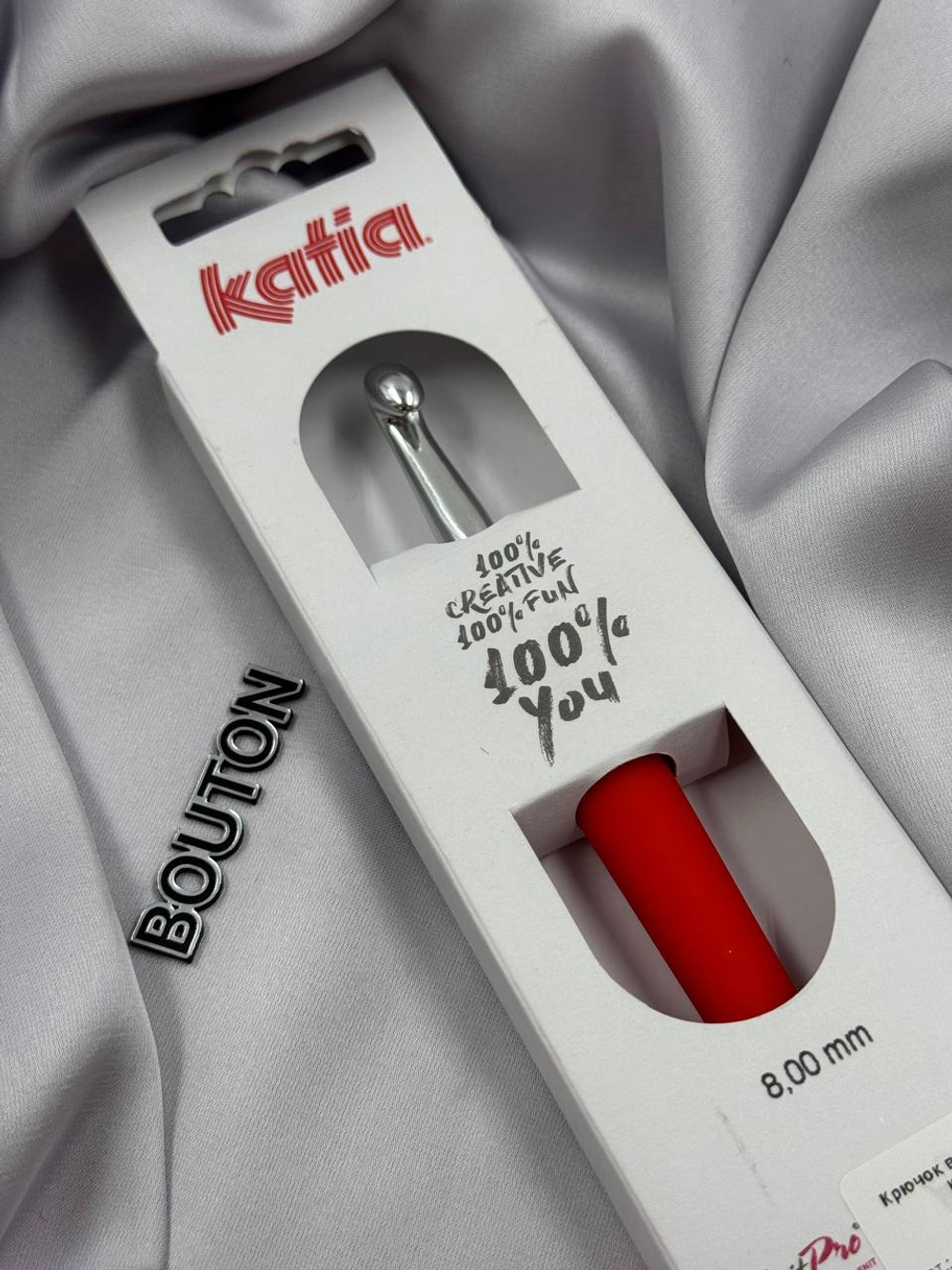 Крючок вязальный 8 мм KATIA 7681