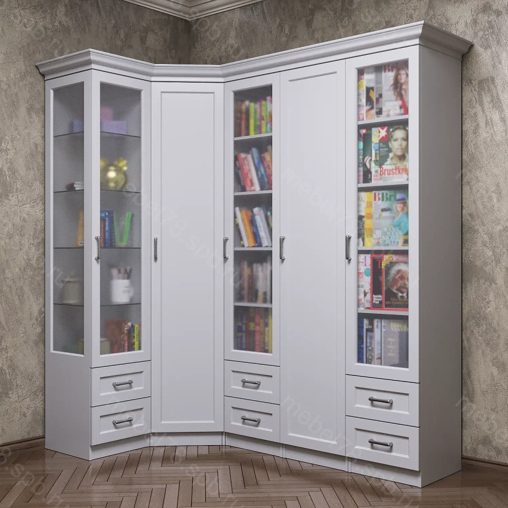 Шкаф угловой №16