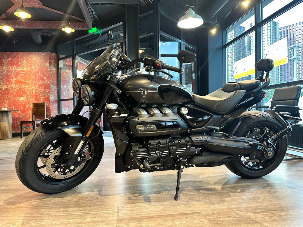 Triumph Rocket 3 GT STORM Granite / Sapphire Black