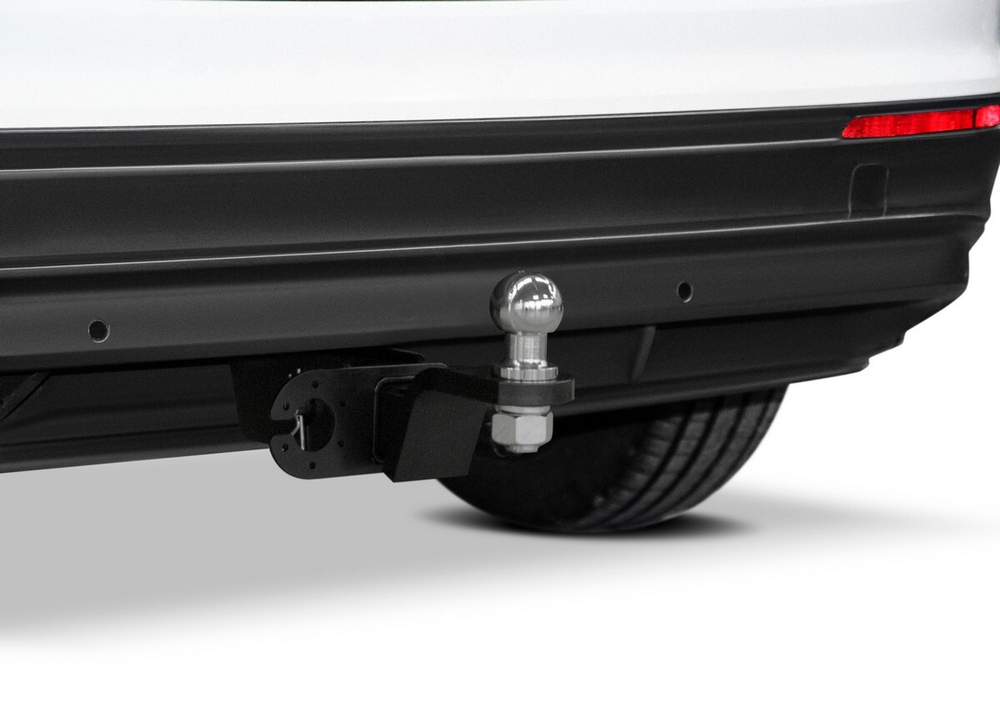 Фаркоп под квадрат Berg для Skoda Karoq, Kodiaq, Volkswagen Tiguan, шар E, 2000/75 кг, F.5111.002