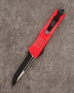 Автоматический складной нож SteelBro Troodon S/E Red Droppoint Black VG-10 139-1RD (черный-красный)