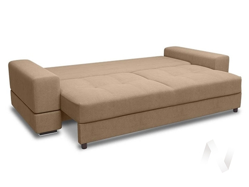 Диван прямой Полярис 3 (БД) LUMA 05 (бежевый)