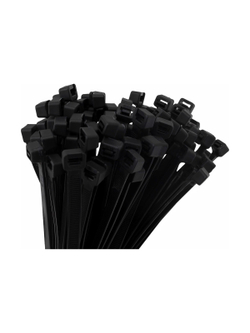 Нейлоновая хомут-стяжка 7,6х500 черная, 100 шт Gigant G/1/85
