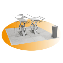 WDK-504/380 Подъемник ножничный заглубляемый 3,5 тонны, 380В