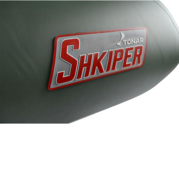 Лодка Тонар Шкипер А260 (надувное дно) (зеленый)