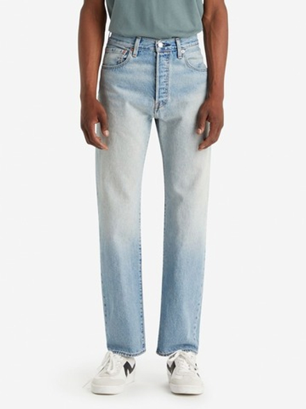 Джинсы мужские LEVI'S 501® 93 STRAIGHT LIGHT INDIGO - WORN IN
