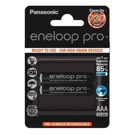 Аккумулятор Panasonic Eneloop BK-4HCDE/2BE 930 mAh 2шт AAA