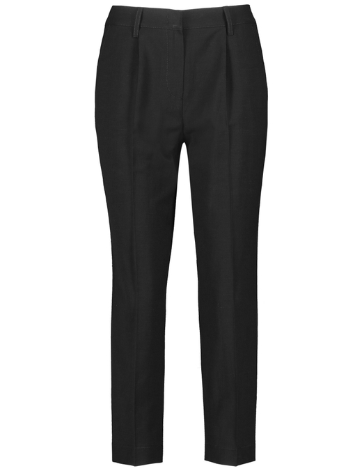 Брюки из вискозы и льна