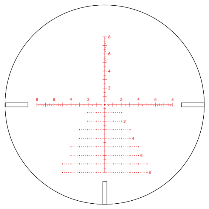 Прицел Vector Optics Continental X8 2-16x44 Tactical ED, сетка BDC (SCOM-T39)