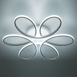 Citilux Сезар Смарт CL233A170E RGB Умная люстра Белая