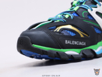 Кроссовки Track Trainers Black/Blue/Green