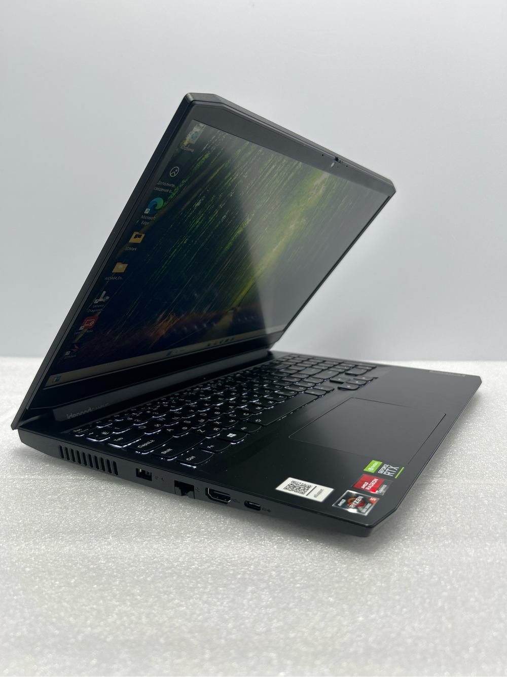 Ноутбук Lenovo IdeaPad Gaming 3 15ACH6 15.6"/AMD Ryzen 5 5600H/RAM 8GB/SSD 512GB/NVidia GeForce RTX 3050 4GB/1920*1080/IPS/DOS/Подсветка кл-ры: LED/Чёрный. Состояние: B1
