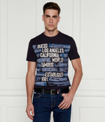 Футболка WORLD FAMOUS GUESS - темно-синий(M4YI40 J1314)