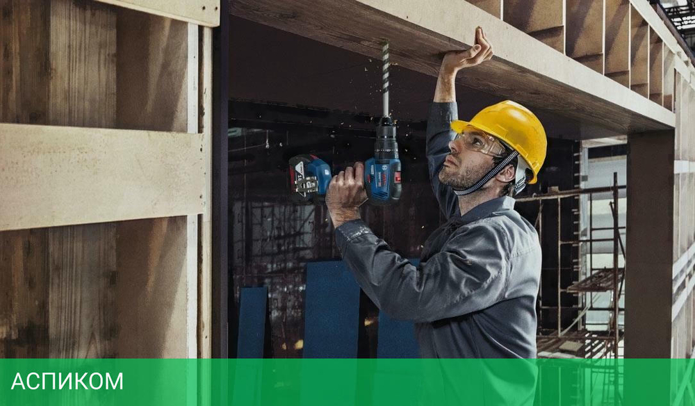 Дрель-шуруповерт Bosch GSB 18V-50 Professional с 2-мя АКБ, кейс (06019H5100)