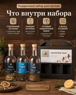 Подарочный набор бутылок 0,5 л 3шт «Традиционная серия»