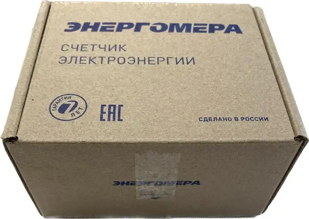 Счетчик однотарифный однофазный Энергомера CE101 R5.1 145 M6 220В выпуск 2025г. 5-60А универсальное крепление