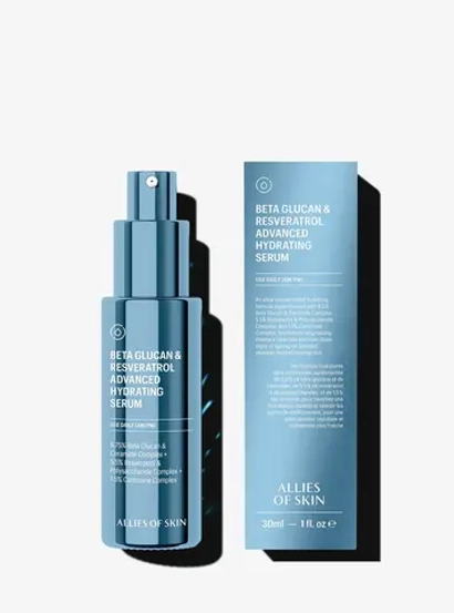 Сыворотка Allies Of Skin Beta Glucan&Resveratrol Advanced Hydrating Serum 30 мл