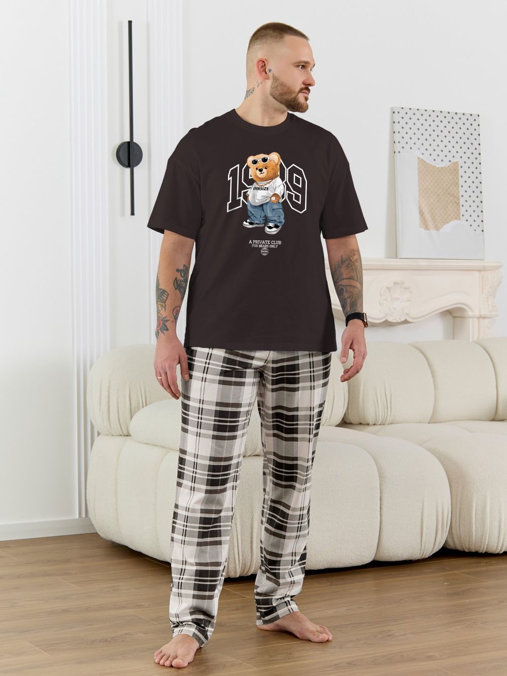 Костюм мужской Мишель-6 Виотекс КОРИЧНЕВЫЙ