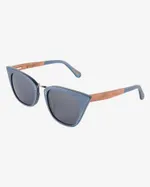 Очки солнцезащитные Spunky Pussy cat 6 Blue Wood / Dark grey lens