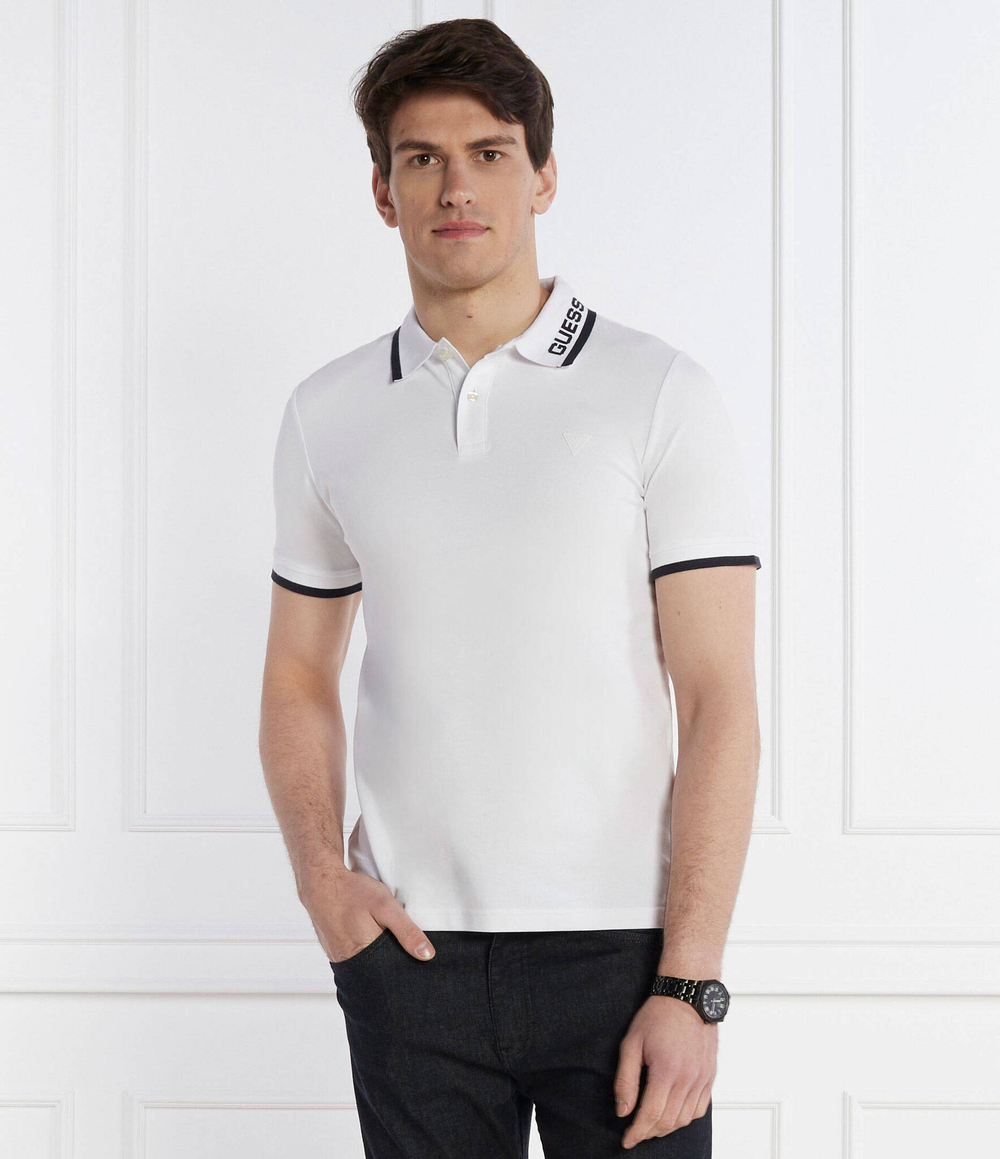 Поло GUESS - белый(M4RP60 K7O64)