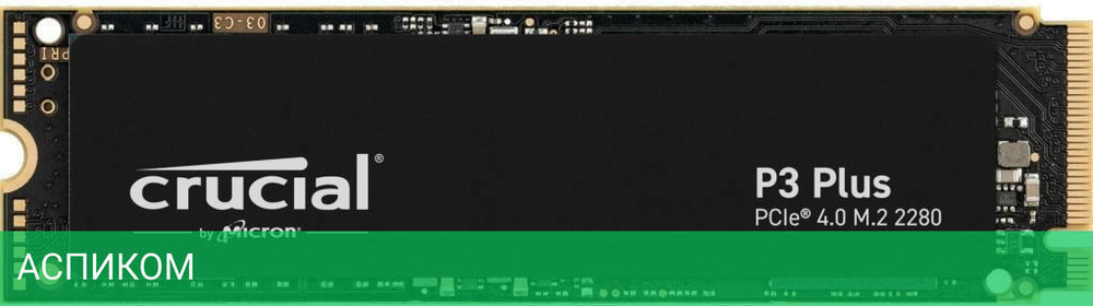 SSD диск Crucial 2Tb P3 Plus M.2 (CT2000P3PSSD8)