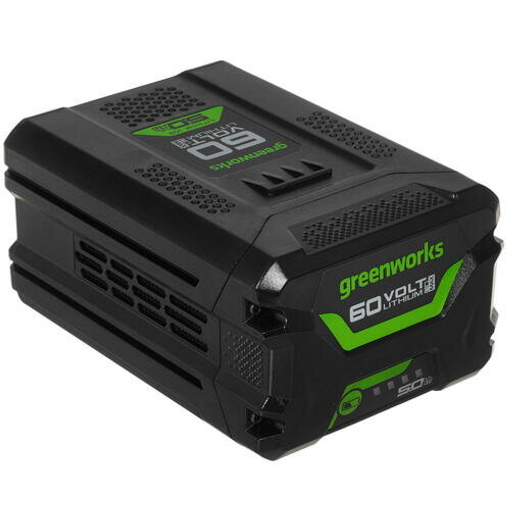 Аккумулятор GreenWorks, для техники 60V, Li-Ion, 5Ah, слайдер (2944907)