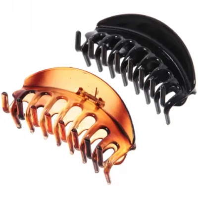 Заколка-краб для волос на блистере «Diana Collection - Vera», микс 2 цвета, 9см