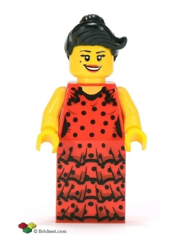 LEGO Minifigures 8827 series 6 серия Танцор фламенко