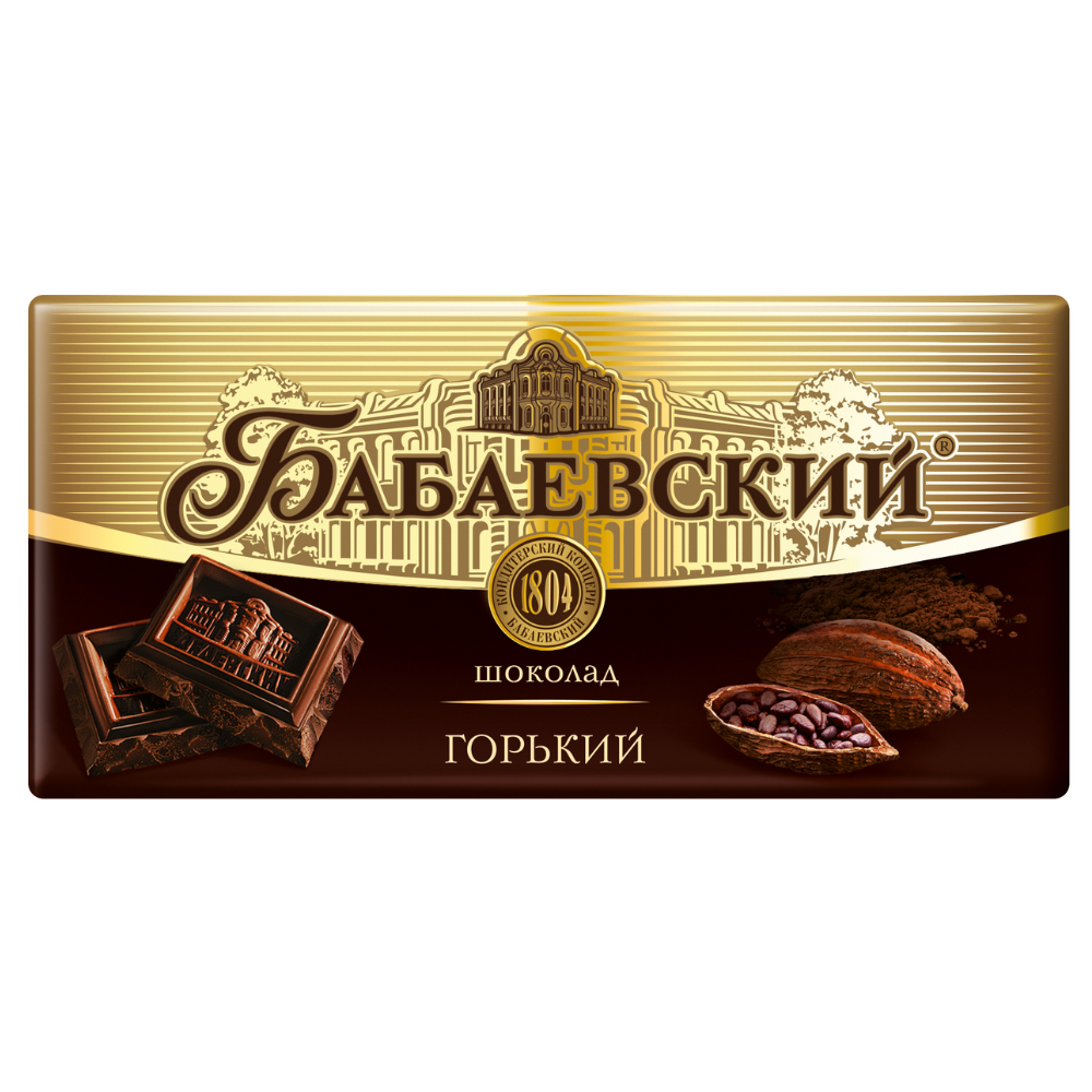 Шоколад Бабаевский Горький 75 гр