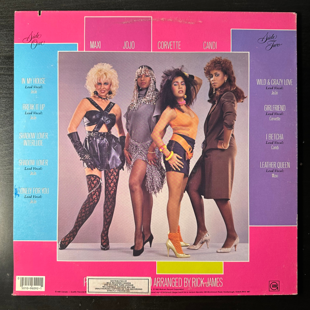 Mary Jane Girls ‎– Only Four You (Канада 1985г.)