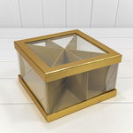 Коробка сборная 25х25х15 см (Золотой)