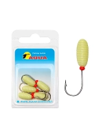 Мормышка фосфорная №76 КОРОЕД, 2 упк по 5шт 0,74g