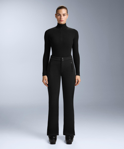 Oysho Термофутболка с застёжкой-молнией на половину длины, черный