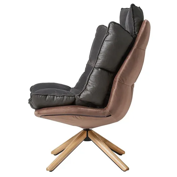 Кресло Husk серое | Купить в Hallberg.ru