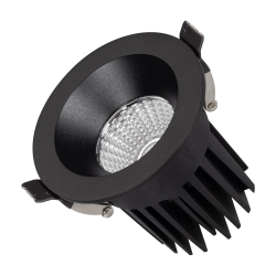 Светильник MS-ATOLL-BUILT-R86-10W Warm3000 (BK, 60 deg, 230V) (Arlight, IP54 Металл, 5 лет) 041573