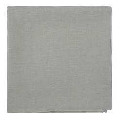Скатерть из стираного льна серого цвета Essential, 170х170 см