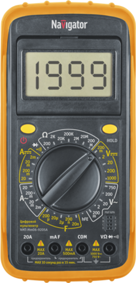 Мультиметр Navigator 93 590 NMT-Mm06-9205A (9205A)