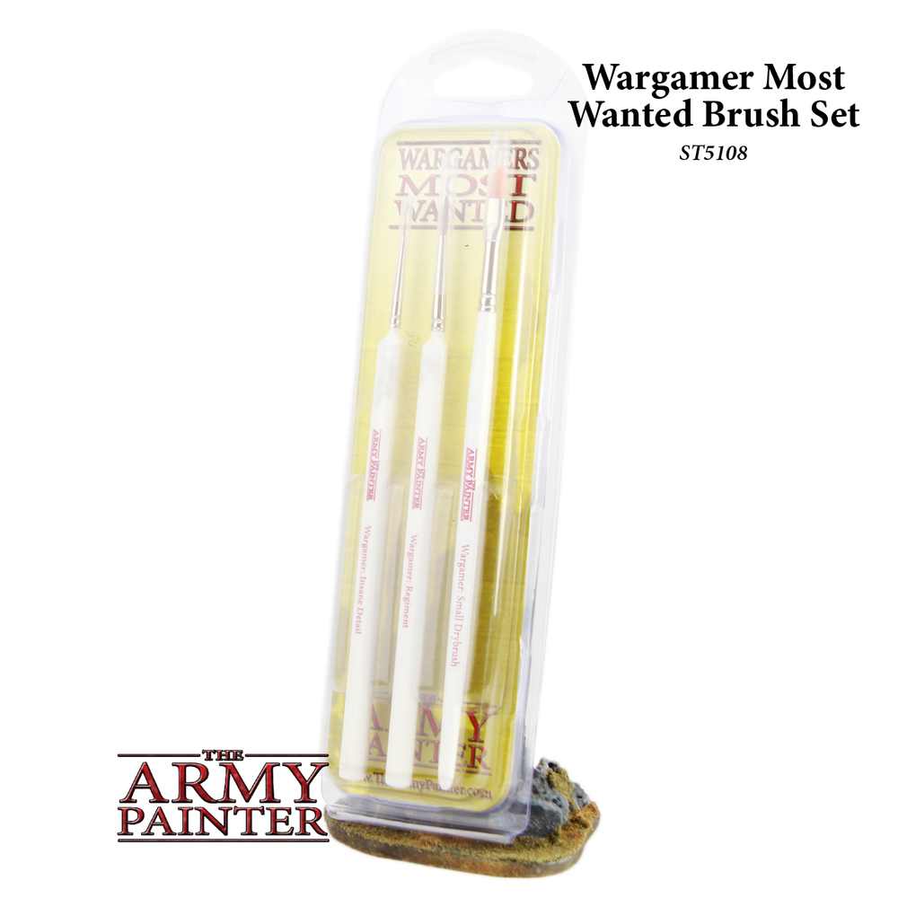 Wargamer Most Wanted Brush Set