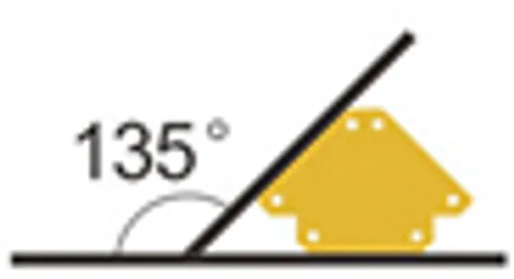 Магнитный отключаемый угольник HDWELD WM12-S