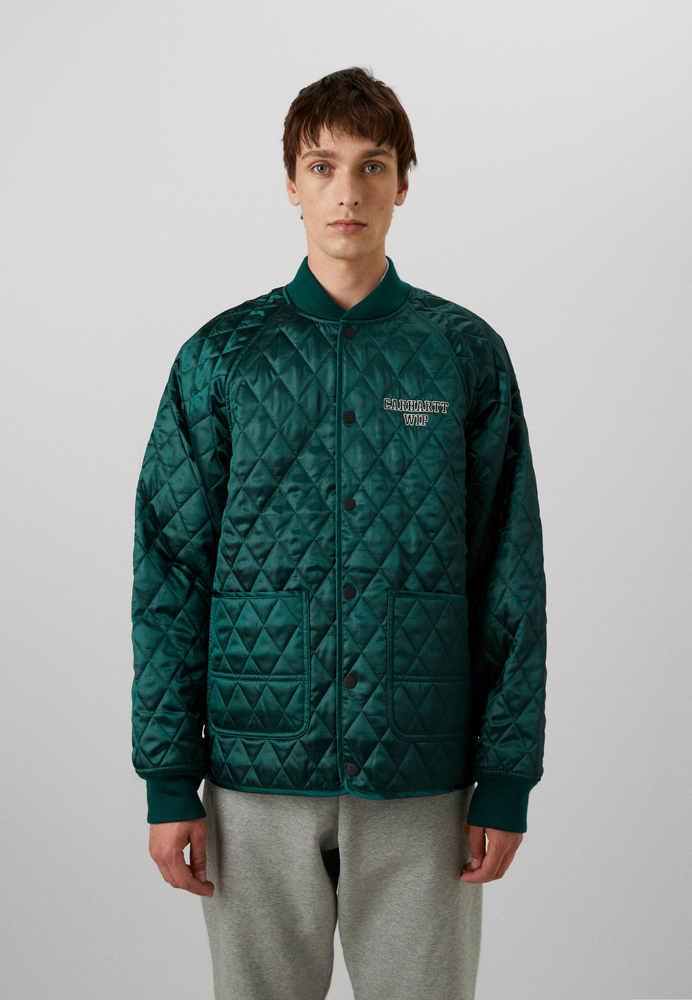 Carhartt WIP Демисезонная куртка - Зелёный