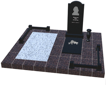 Готовое ритуальное сооружение 2,7м*2,4м (под ключ)