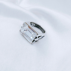 "Бонапарт" кольцо в серебряном покрытии из коллекции "Дефиле" от Jenavi