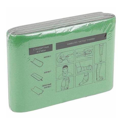 Шины иммобилизационные ГЕПОГЛОС КАРМАННЫЙ ГИПС 110х910х5мм