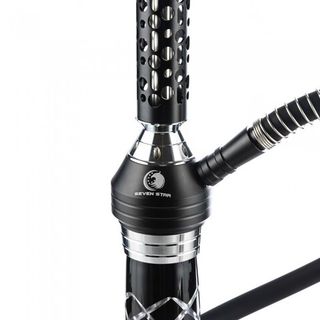 Кальян 7 Star - 068 B Черный Серебро