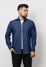 Рубашка мужская DENIM BLUE