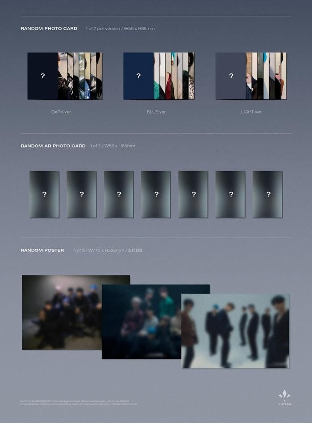 Альбом Victon - Continuous 6th Mini Album RANDOM Version