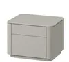 Тумба прикроватная Tammi 2 ящика ширина 50 см (серо-бежевый)
