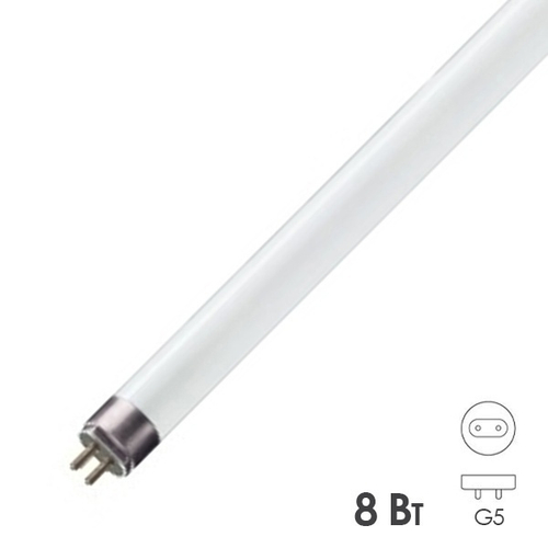 Лампа в ловушки для насекомых LightBest BL 8W T5 G5 368nm L288mm сушка гель-лака-полимер 700909008